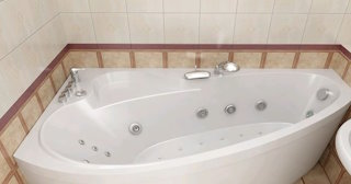Установка угловой ванны в Кизляре - профессиональный монтаж от СантехДомКзр от 3051 рублей